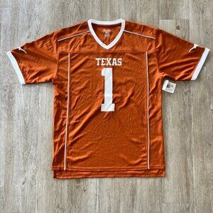 Mens NWT Hanes Texas Longhorns Tshirt Jersey - M